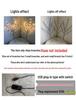 USB LED Twig Lights: 3 Branches, 60 Heads, Room & Holiday Decoration, Vase Tree Lights