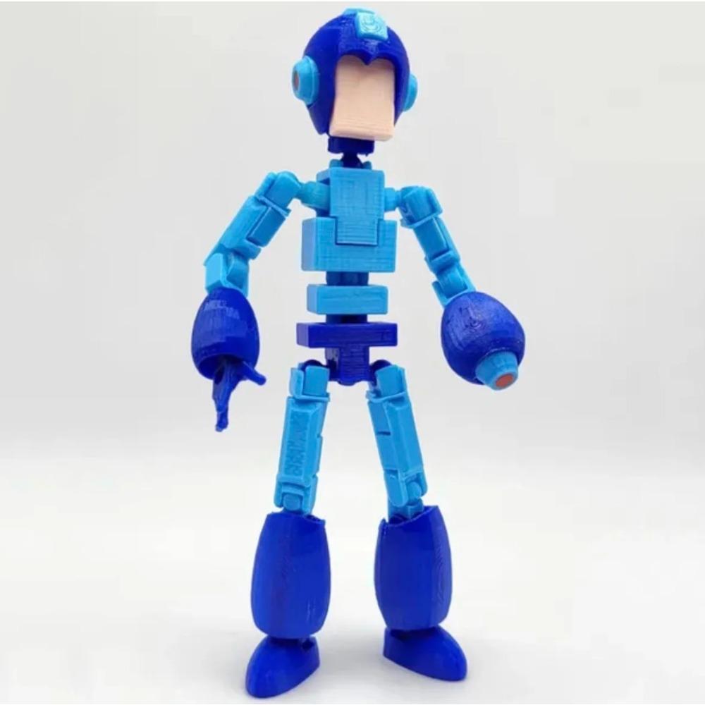 Multi-Jointed Movable Shapeshift Robot Lucky 13 Figure Toys 3D Printed Mannequin Dummy Figure Kids Adults Parent-children Game