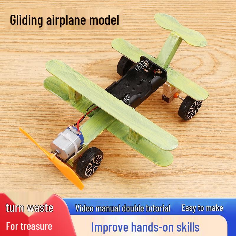 

DIY Science Experiment Kit: Gliding Airplane Circuit (Ages 7-14)