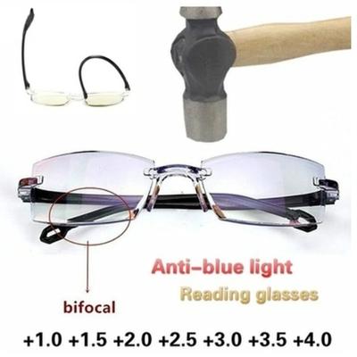 Gafas de Lectura para Hombre Mujer Anti Luz Azul Gafas HD Presbicia Unisex 0 a +4.0 Gafas