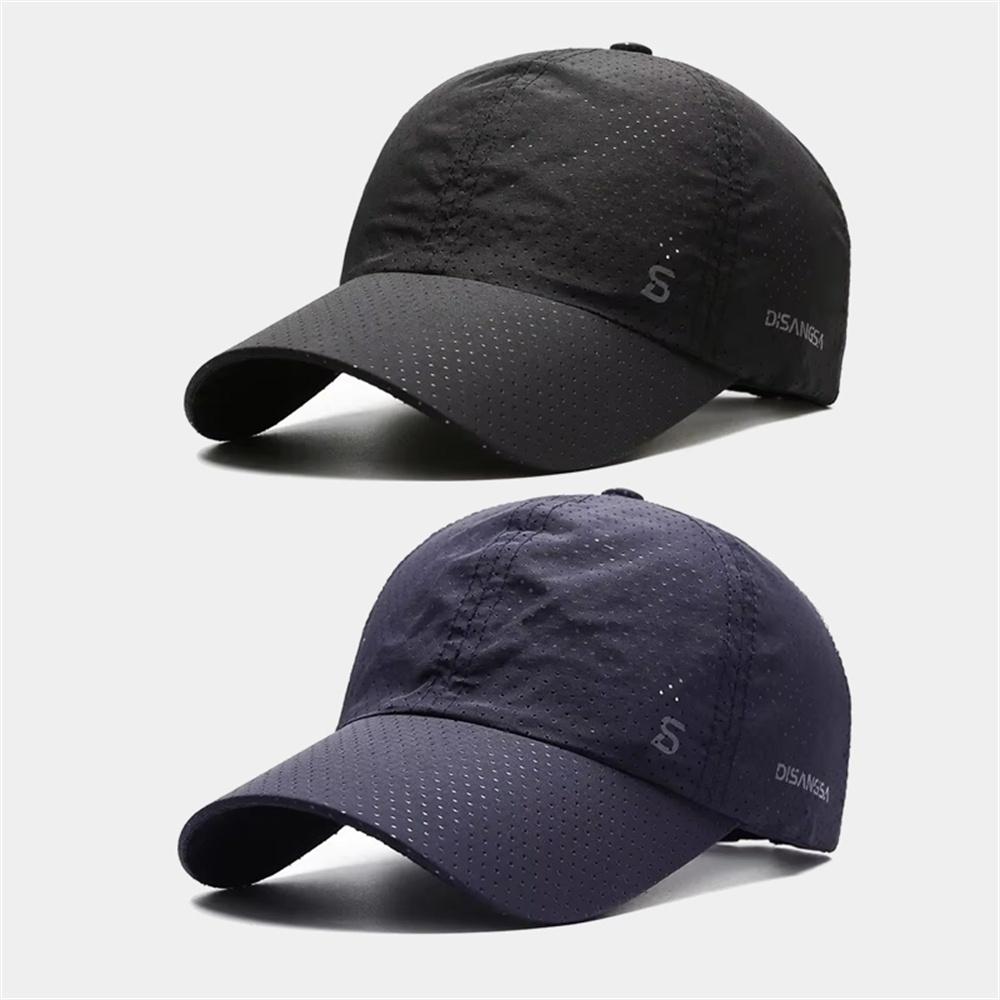 1pc Original Design Running Cap Thin Quick Drying Breathable Duck Tongue Outdoor Men's Sun Summer Fishing Visor Baseball Cap