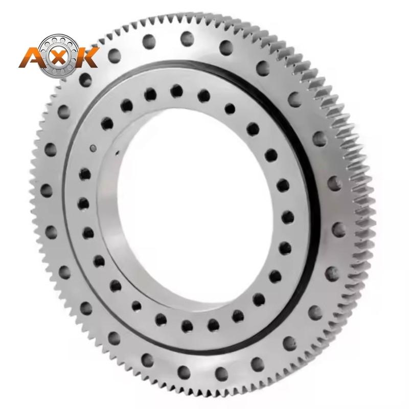 011.10.100 65*144*22MM External Gear Type Rotary Support Turntable Bearing Bearing Modulus 2M Number of Gears 70