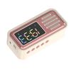 Bluetooth Speaker Portable Innovative Retro Tabletop Alarm Wireless Speaker with LED Color Screen