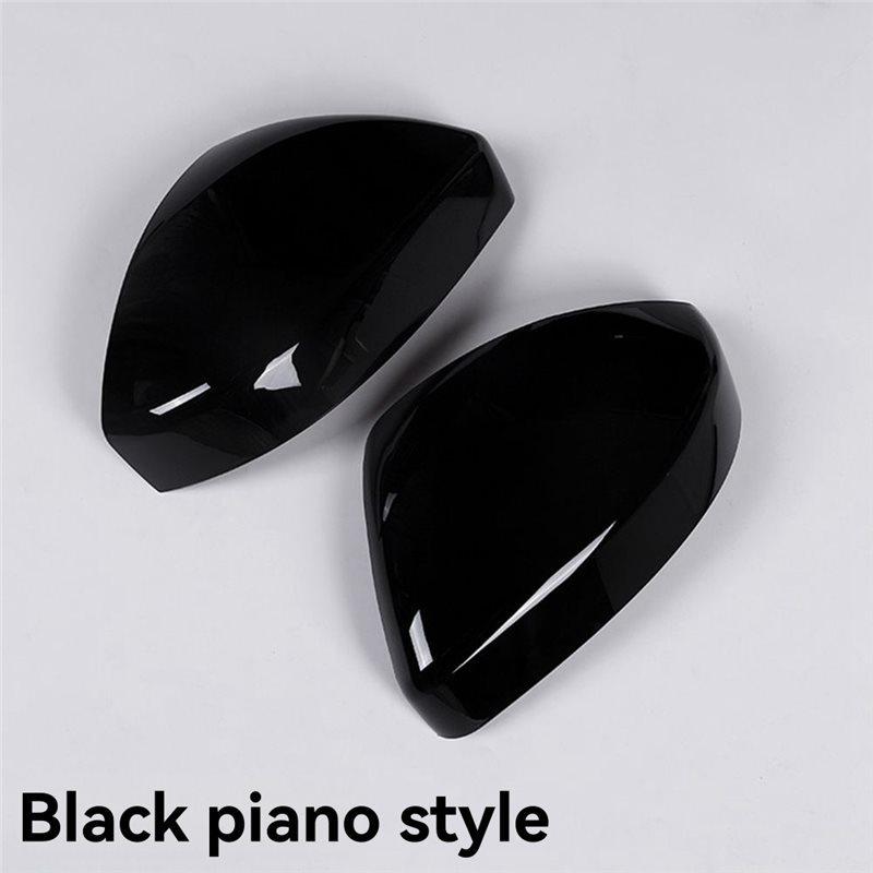 Car Rearview Mirror Cover Decoration Parts For Land Rover Range Rover Evoque Velar Jaguar F-Pace E-Pace 14- 22 Carbonfiber