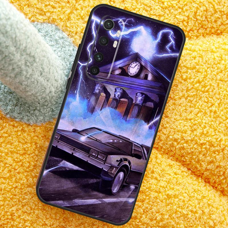 Back To The Future Time Machine Case For Xiaomi 15 Ultra 14 13T 14T 15T 17 Pro Max  Cover For POCO X7 Pro X5 X6 F5 F6 F7 F8