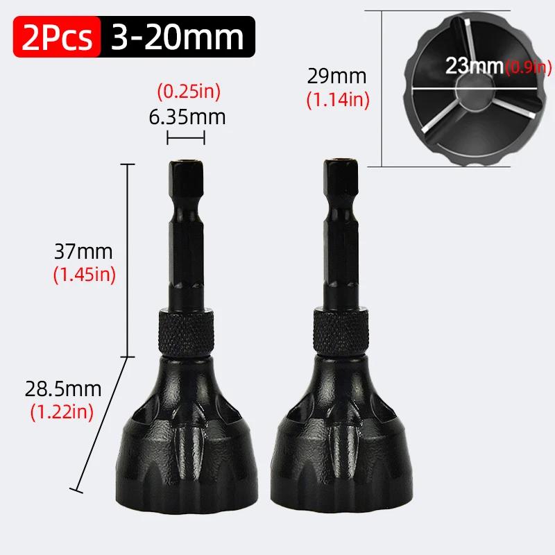 Deburring External Chamfer Tool Remove Burr Clean Bolt Tools Cutter Bolts Thread Fillet Trimming Knife Accessories 3-20mm 5-25mm