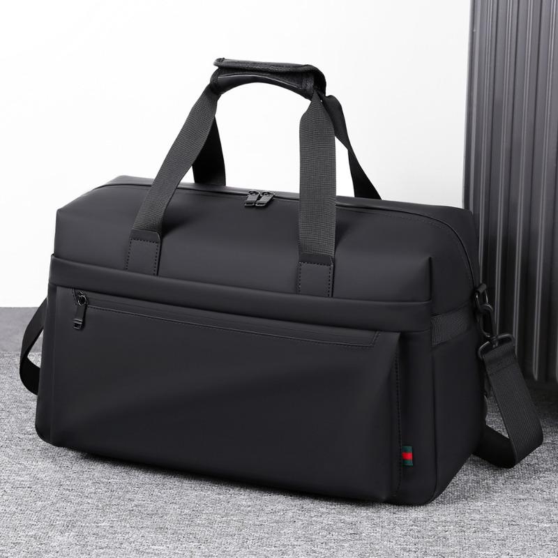 Men's Casual Versatile Horizontal Handbag Daily Travel Business Commuter Bag Large Capacity Handbag