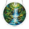 Acrylic Puzzle For Adult, Colorful Flame Hummingbirds Sun Catchers Window Hanging Panel 83 Puzzle SunCatchers For Home Decor Birthday Women Men Mom