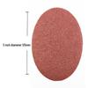 Si Cheng Xin 5-inch Flocked Round Sandpaper, 100-Pack