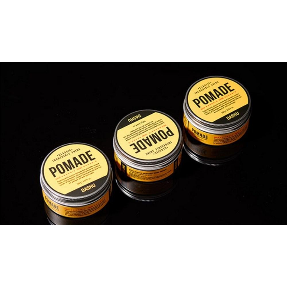 DASHU Classic Incredible Shine Pomade Hair Wax, 100g, 2 Pieces