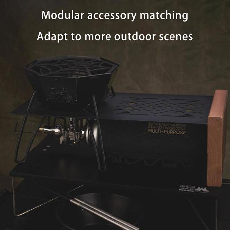 Spider Stove Ignitor Spider Folding Card Stove Camping Tableware Camping Kitchenware Camping Barbecue Stove Gas Stove