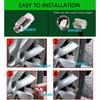 4 Pack LED Valve Stem Caps Lights for Car Tires Wheel Assemblies Auto Motion Light up in Dark Air Neon Bicycle Motorcycle Tyre Bike Truck Golf Cart