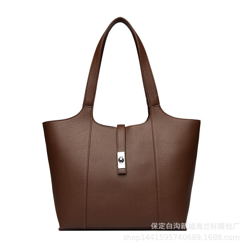 Dámská taška, Jednoramenná crossbody taška s velkou kapacitou, Luxusní nákupní košík Tote taška
