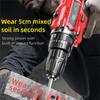 Multi Functional 21V Electric Drill Handheld Dual Speed Impact Lithium Drill Cordless Screwdriver Small Electric Power Tools