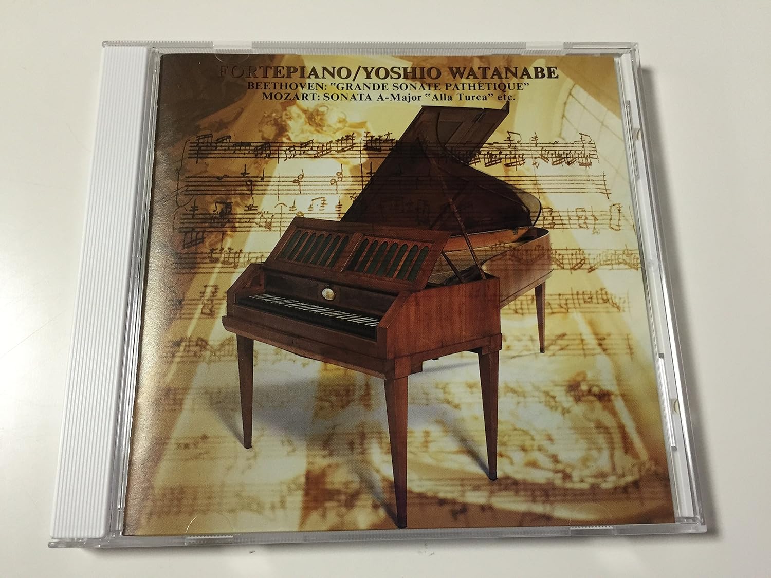 

CD WATANABE JUNSHENG - Fortepiano Pathetique CSCR8306 Japan ObiClassical Used