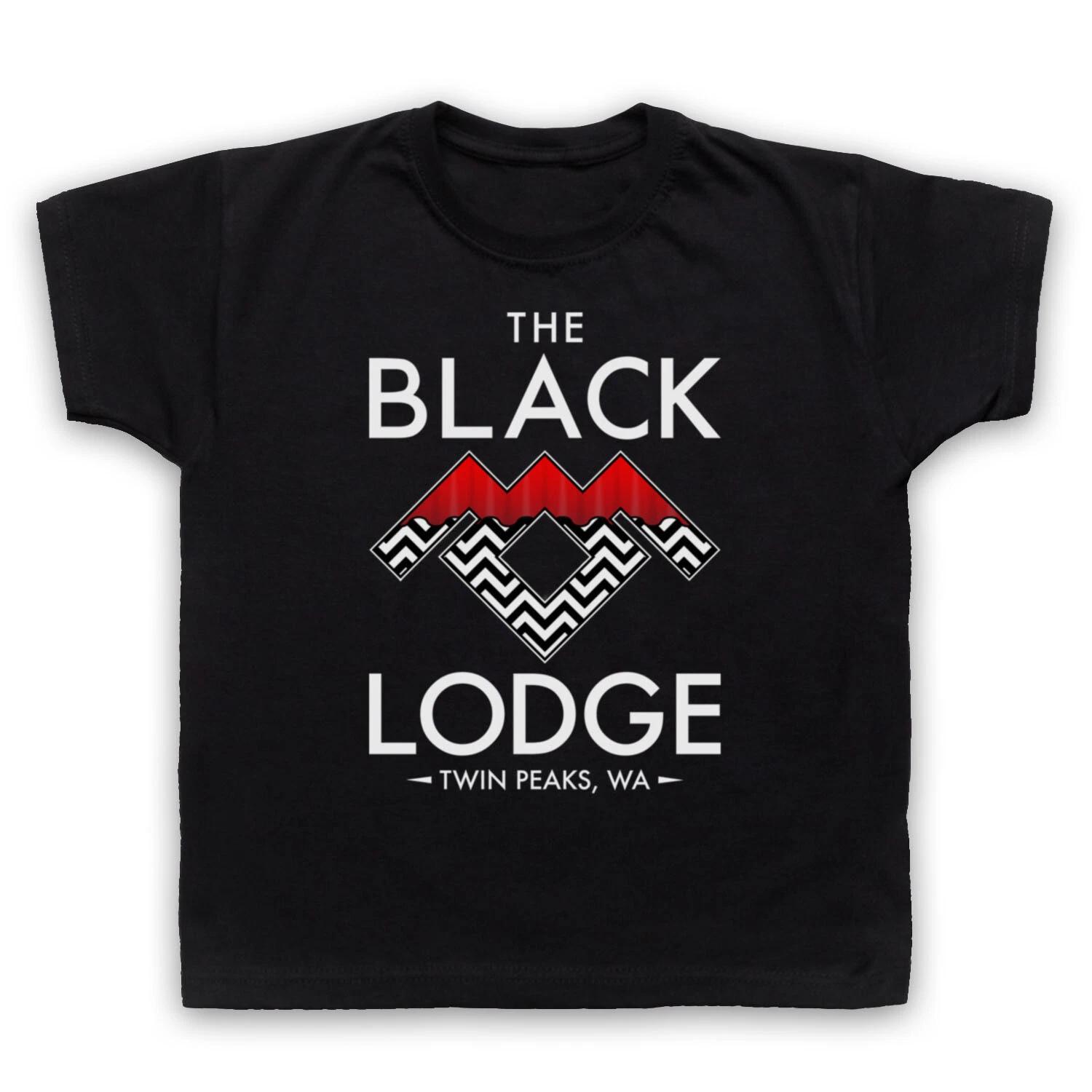 

TWIN PEAKS THE BLACK LODGE UNOFFICIAL RED ROOM LOGO KIDS CHILDS T-shirt 150