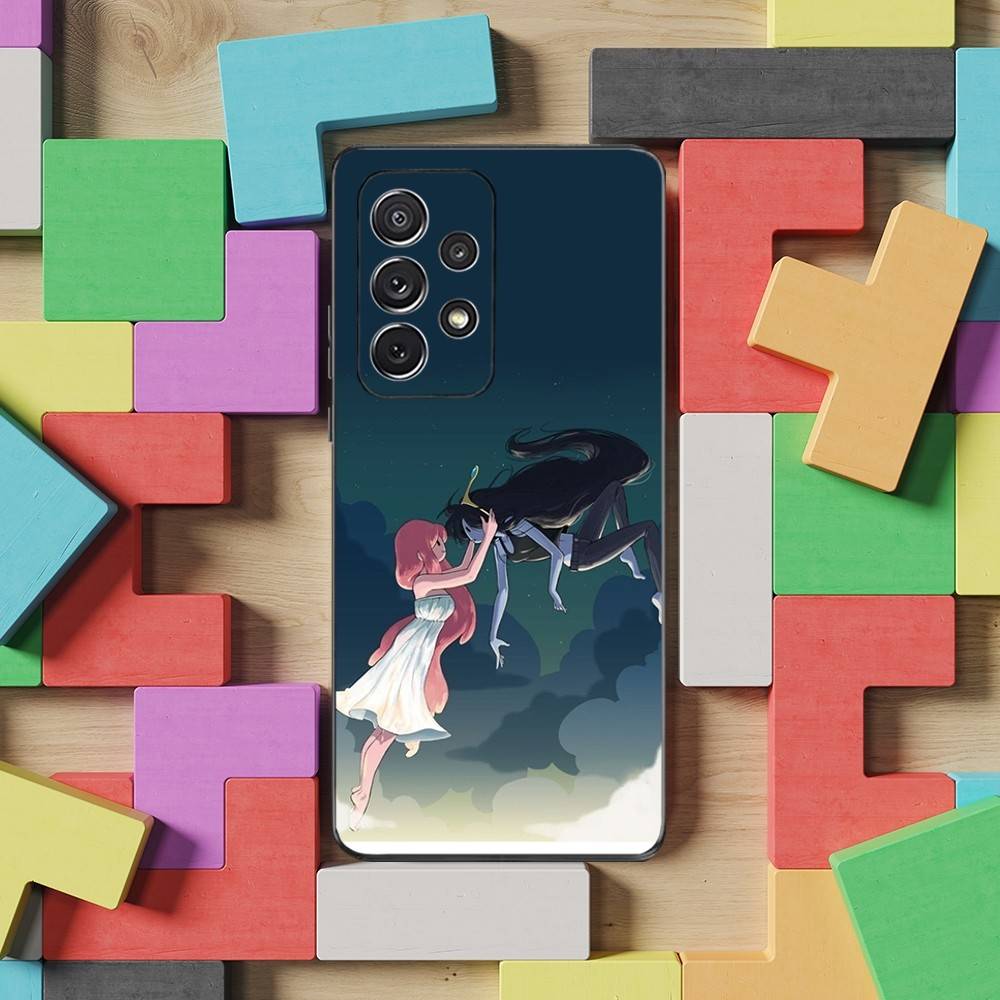 

A-Час Пригод M-Марселін Чохол для Телефону Для Samsung S25,S24,S23,S22,S21,S20,S10,Ultra,Plus,Lite,FE,М який Силіконовий Чорний Чохол Samsung S24