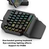 OneHanded Keyboard for PUBG Computer Mechanical Gaming Accessory with EyeCatching Lighting