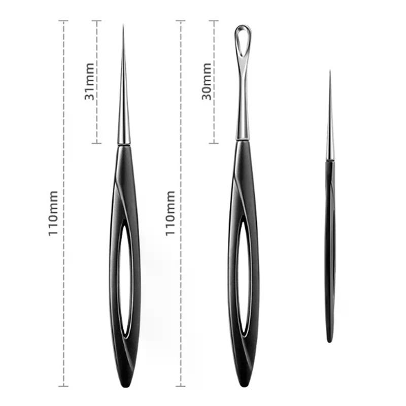 Acne Needle Blackhead Clip Remover Extraction Pore Black Head Cleaner Face Skin Care Deep Cleansing Needle Tools