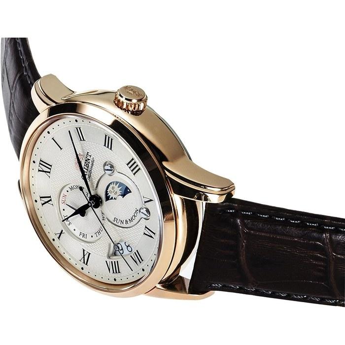 [Orient] SUN&MOON Automatic Watch RN-AK0001S White/Pink Gold