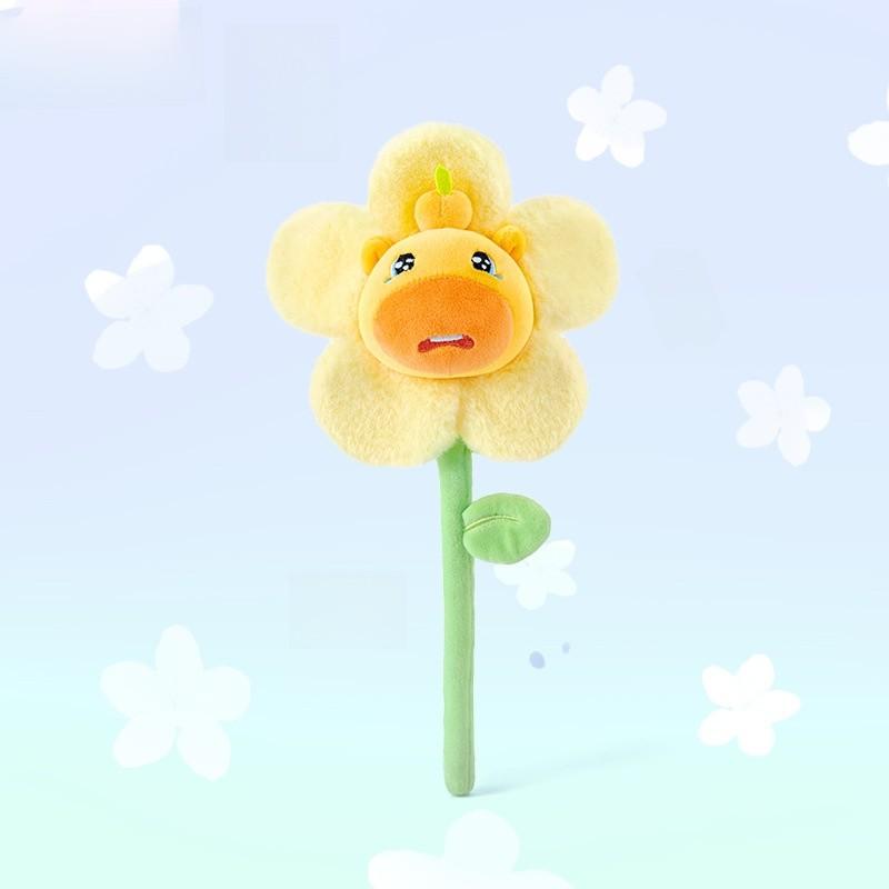Water Piglet Cute Plush Flower Bouquet Figure For Home Decor And Collectibles
