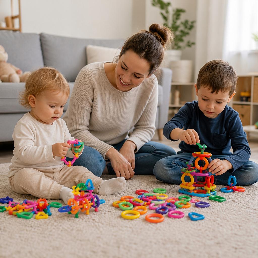 [PACZA] Construction blocks for children 106 pieces Z3375