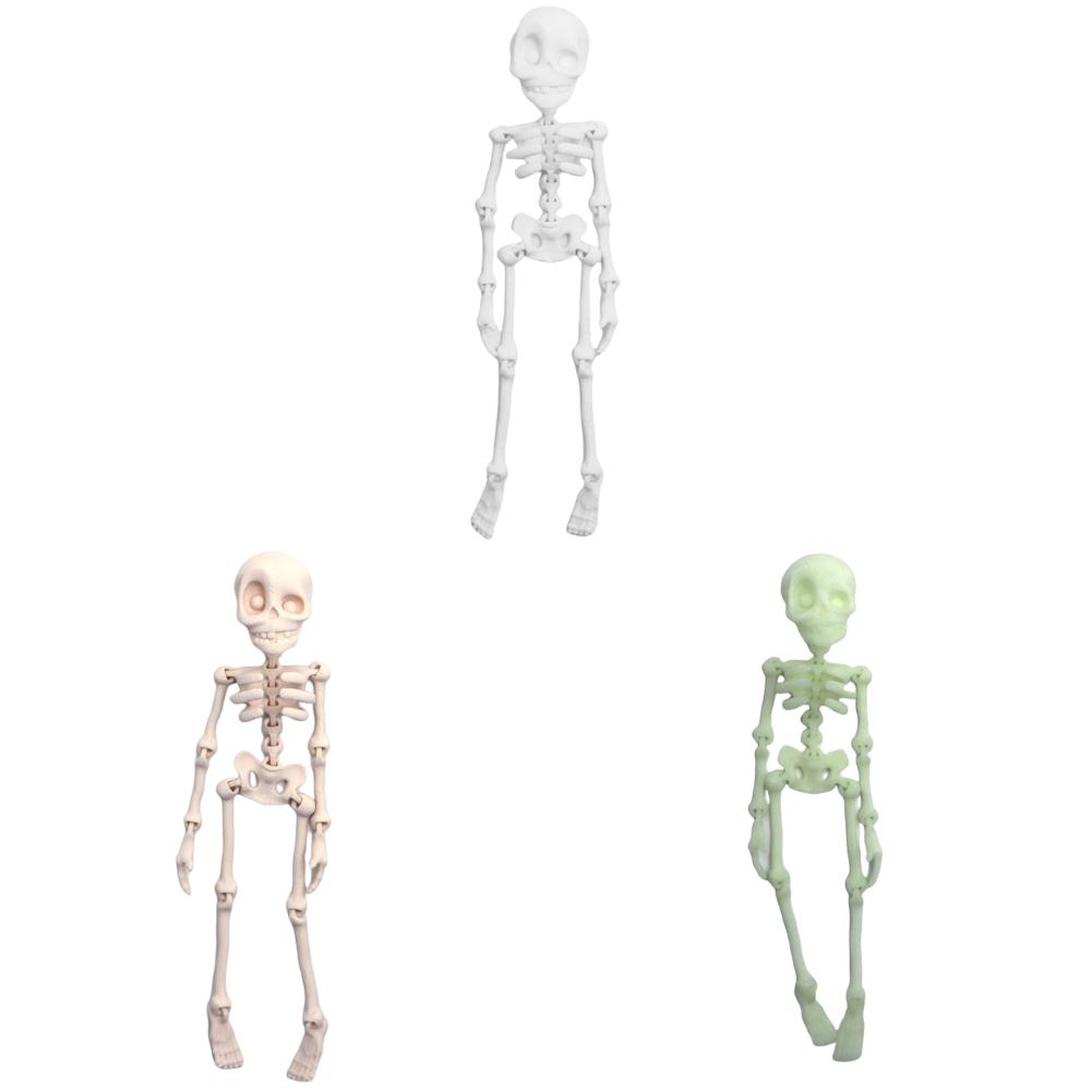 Halloween Funny Gothic Skull Magnet 3D Printed Horror Skull Magnet Fridge Sticker for Halloween Kitchen Office Whiteboards