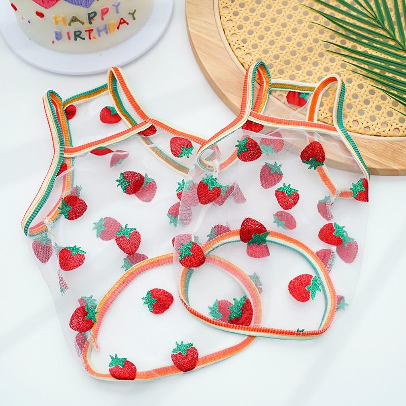 Pet Halter Sun Protection Cat Vest Dog and Cat Clothes Thin Corgi Dog Supplies