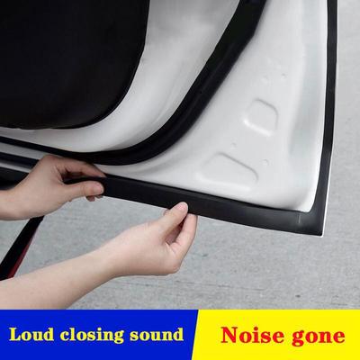 Automobile Door Rubber Seal Strip Sound Insulation and Heat Insulation Car Strip Trunk Lid Instrument Panel A B Pillar Sealant