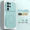 PU Leather Magnetic Wireless Charging Case For Magsafe Samsung Galaxy S26 S25 Edge S24 FE Plus Note 20 Ultra Protection Cover