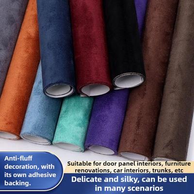 Self Adhesive Suede Fabric Sticky Repair Patch Sticker for DIY Sofa Table Chair Bag Shoes Bed Automotive Interio