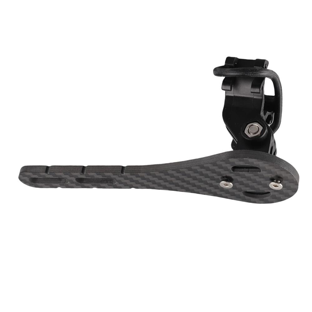 Carbon Fiber Bike Computer Mount Adjustable Out Front Bike Mount  Cycling Accessories