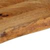 Blat Stołu Z Naturalną Krawędzią, 90X30X2,5 Cm, Drewno Mango