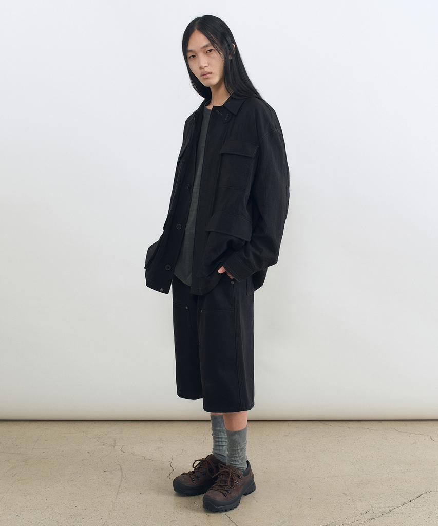 Insilence Lightweight Field Jacket Black