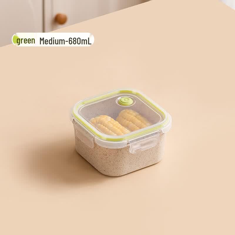 Qiwei Wheat Straw Microwave Lunch Box