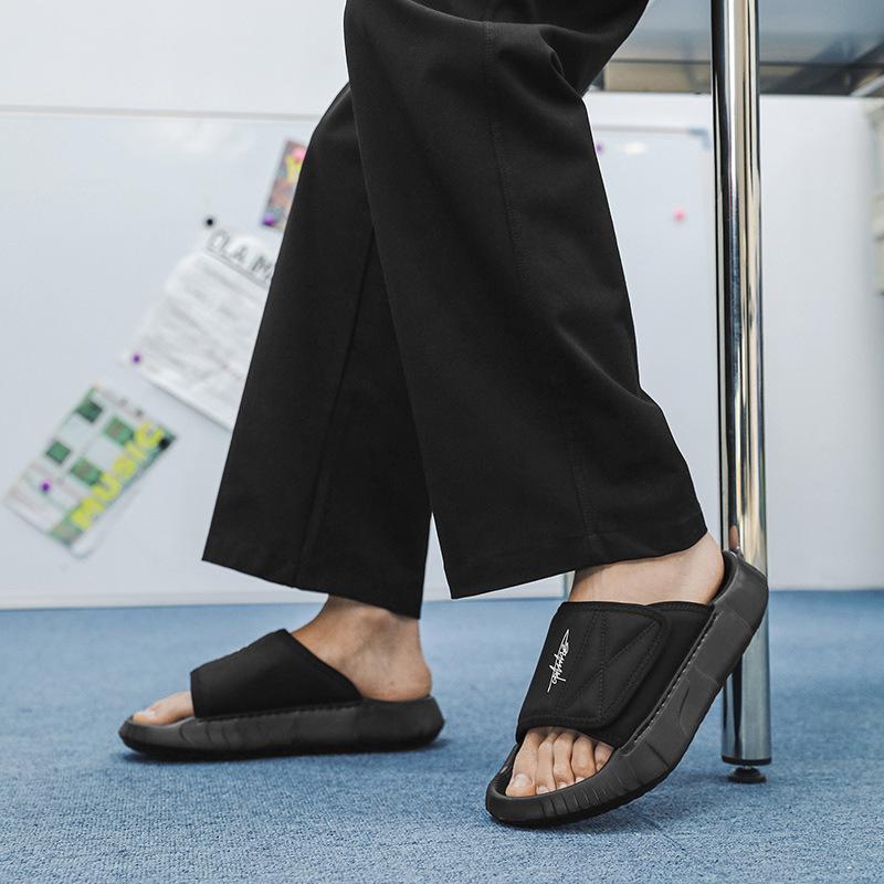 Slippers Wear Summer New Soft-soled Cool Slippers Outdoor Beach Shoes One-word Casual Slippers