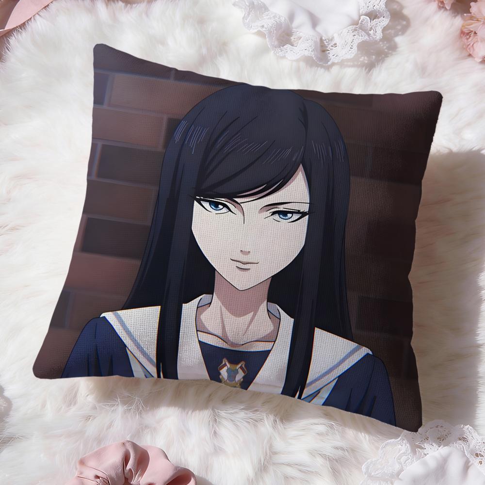 Anime M-Migi & DaliS Cushion Cover Premium Comfort Reversible Pillow Cove -Two in One Design for Any Room & Car Interior