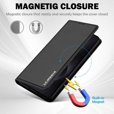 Husă de piele cu magnet pentru Xiaomi Redmi Note 14 Pro 5G Husă Funda Xiomi Redmi Note 14 Pro Plus 5G Note14 14Pro 4G Husă tip flip pentru telefon