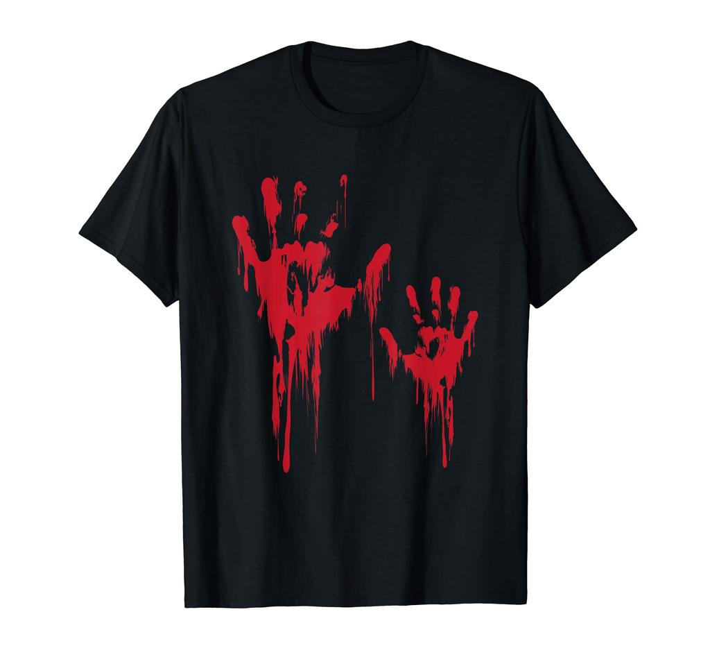 Blood Splatter Halloween Zombie Victim T-Shirt