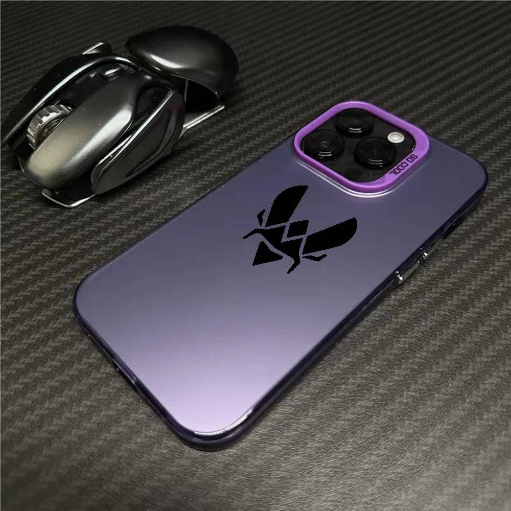 Cs2 Team Vitality Logo Phone Case For iPhone 16 15 14 13 12 11 Plus Pro Max multicolor Aurora laser Shockproof Funda Cover