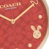 Coach Women's Perry 36mm Quartz Watch, Red, Leather, COACH 14503977