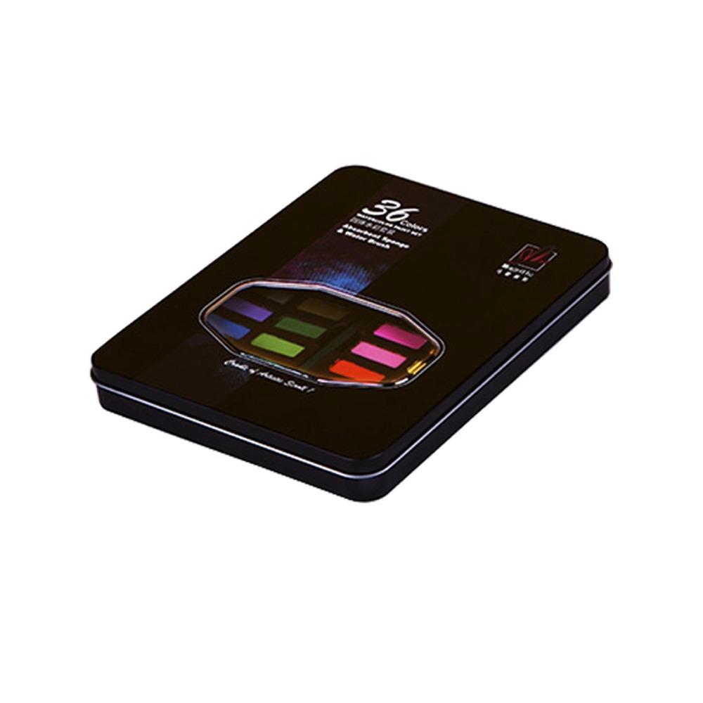 Solid Watercolor Set 36 Color Pigment Set Watercolor Paint Paint Sketching Watercolor Powder Cake