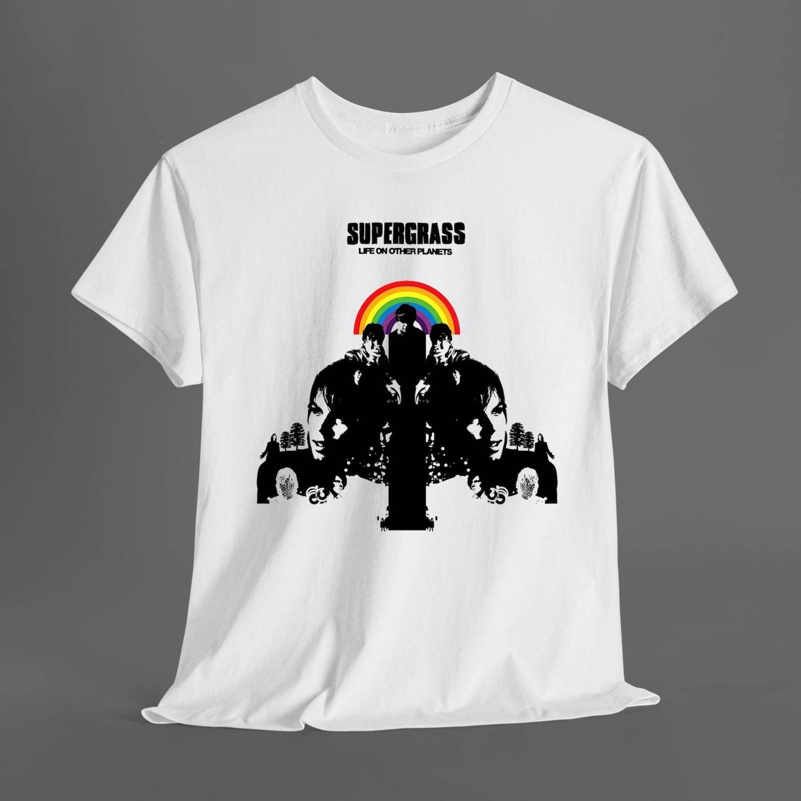 Britpop T-Shirt Supergrass Shirt 3XL