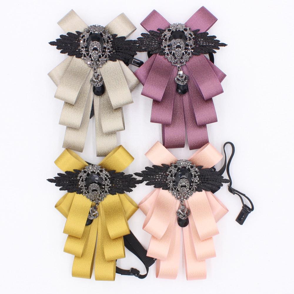 European American Style Men's Wedding Formal Wear Bow Tie with Shirt Lapel Flower Accessories - TS296