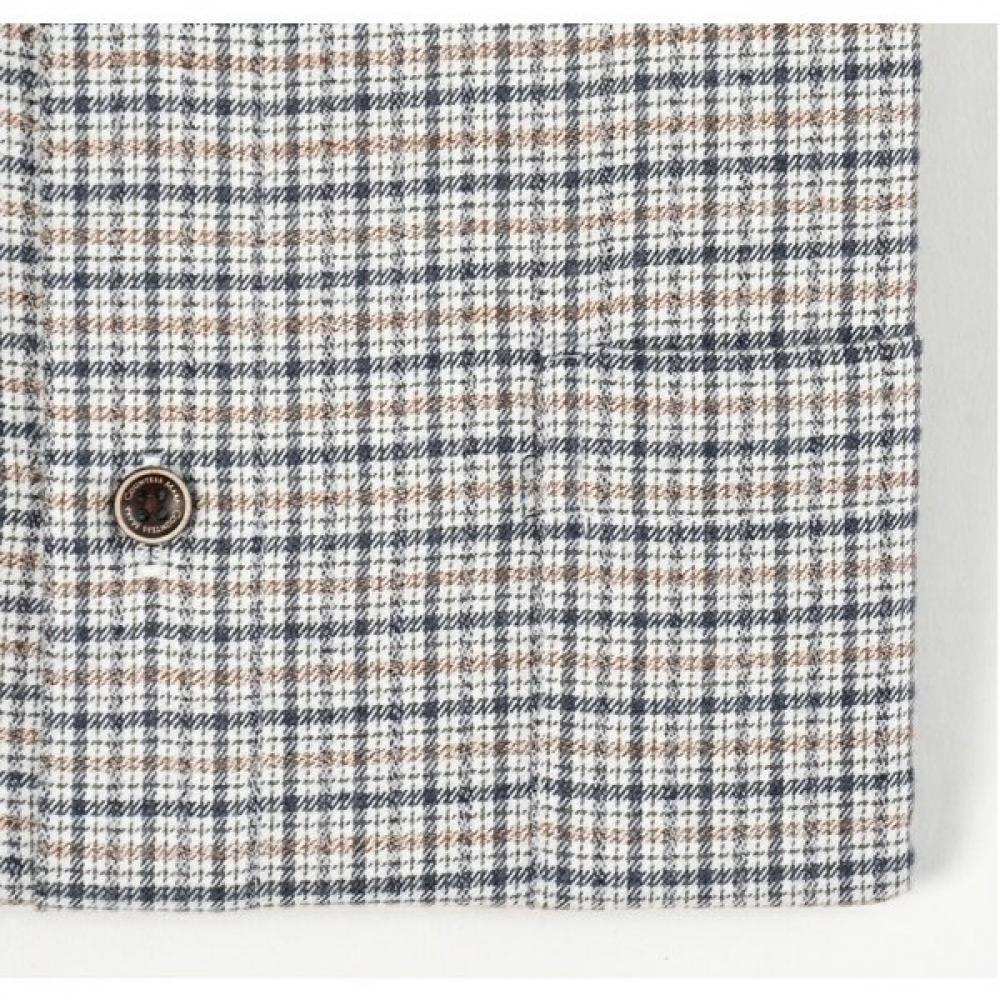 Countess Mara Non Iron Soft Warm Check Flannel Shirt Cdc4c23010i008d