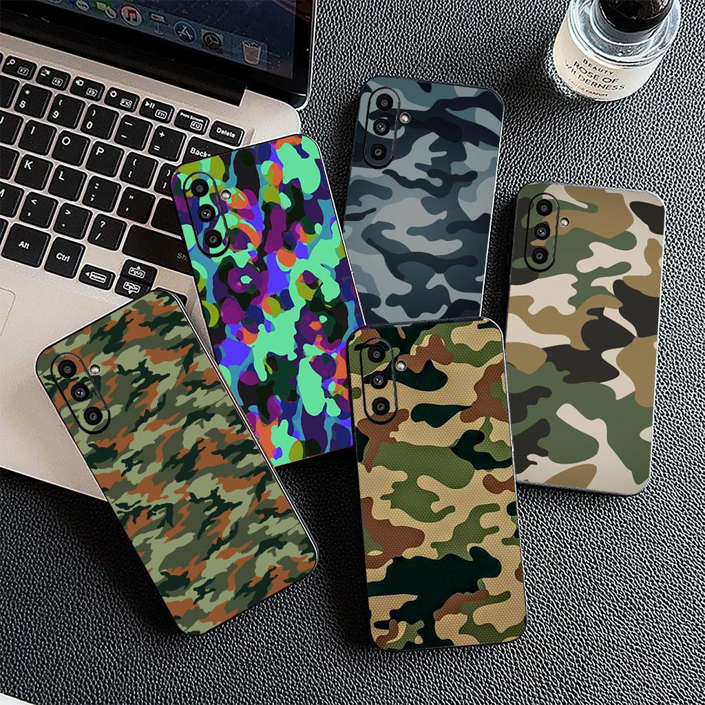 Camo Military Army Camouflage Pattern Phone Cover for Xiaomi Redmi Note 12 11 10 Pro 10A 10C 12C 14C A4 Note12 5G Soft Case