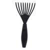 Plastic Rake Hair Comb Cleaner Hair Dirt Remove Comb Brush Cleaning Tool for Home Salon Black