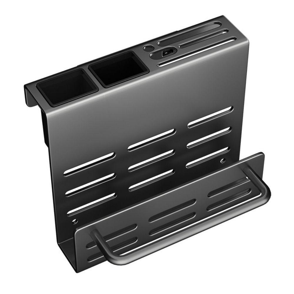 Heavy Duty Cutting Board Rack Carbon Steel Multifunctional Wall-Mounted Holder Save Space No Drill Kitchen Rack Indoor Use