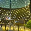 Solar LED Net Lights: Waterproof Outdoor Decorative String Lights for Festivals and Parks