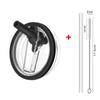 40oz Flip Straw Leak Proof Lid for 2.0 Tumbler Lid Replacement for Stanley Cup Accessories Straw Cover Cleaning Brush with Straw